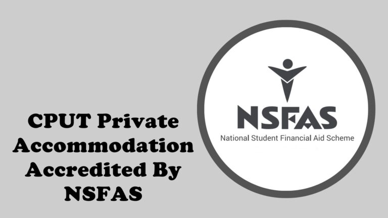 CPUT Private Accommodation Accredited By NSFAS