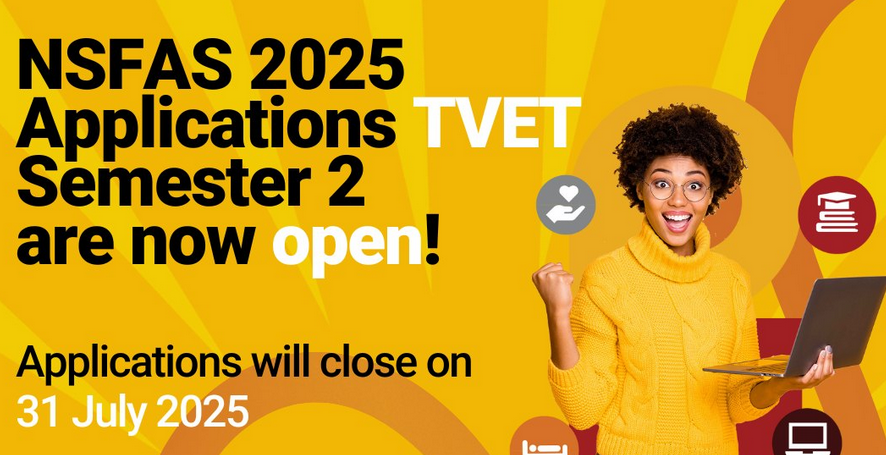 NSFAS 2025 Semester 2 Applications