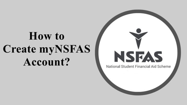 How to Create a myNSFAS Account