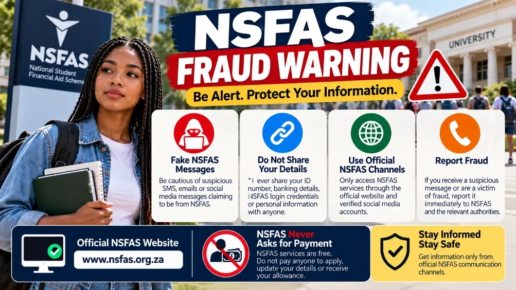NSFAS Fraud Warning
